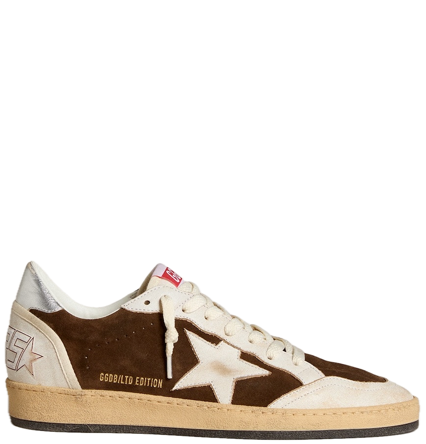  Giày Nam Golden Goose Ball Star 'Brown' 