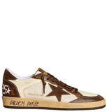  Giày Nam Golden Goose Ball Star 'Brown' 