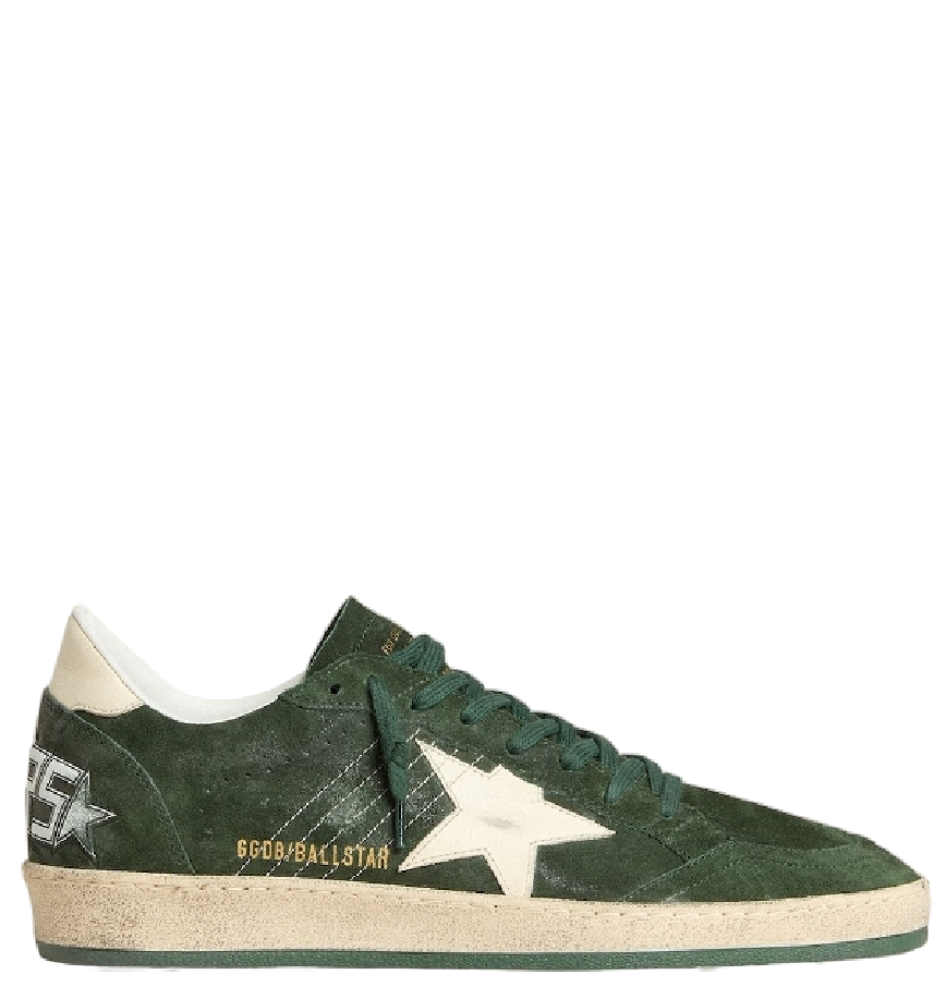  Giày Nam Golden Goose Ball Star 'Green' 