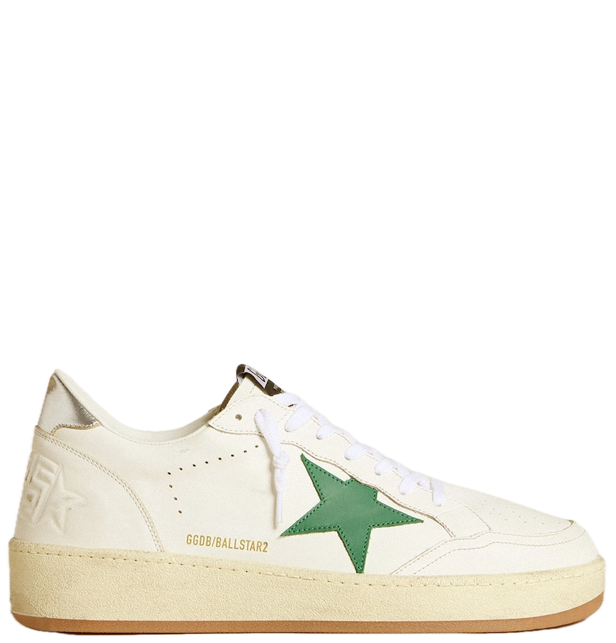  Giày Nam Golden Goose Ball Star 'White' 