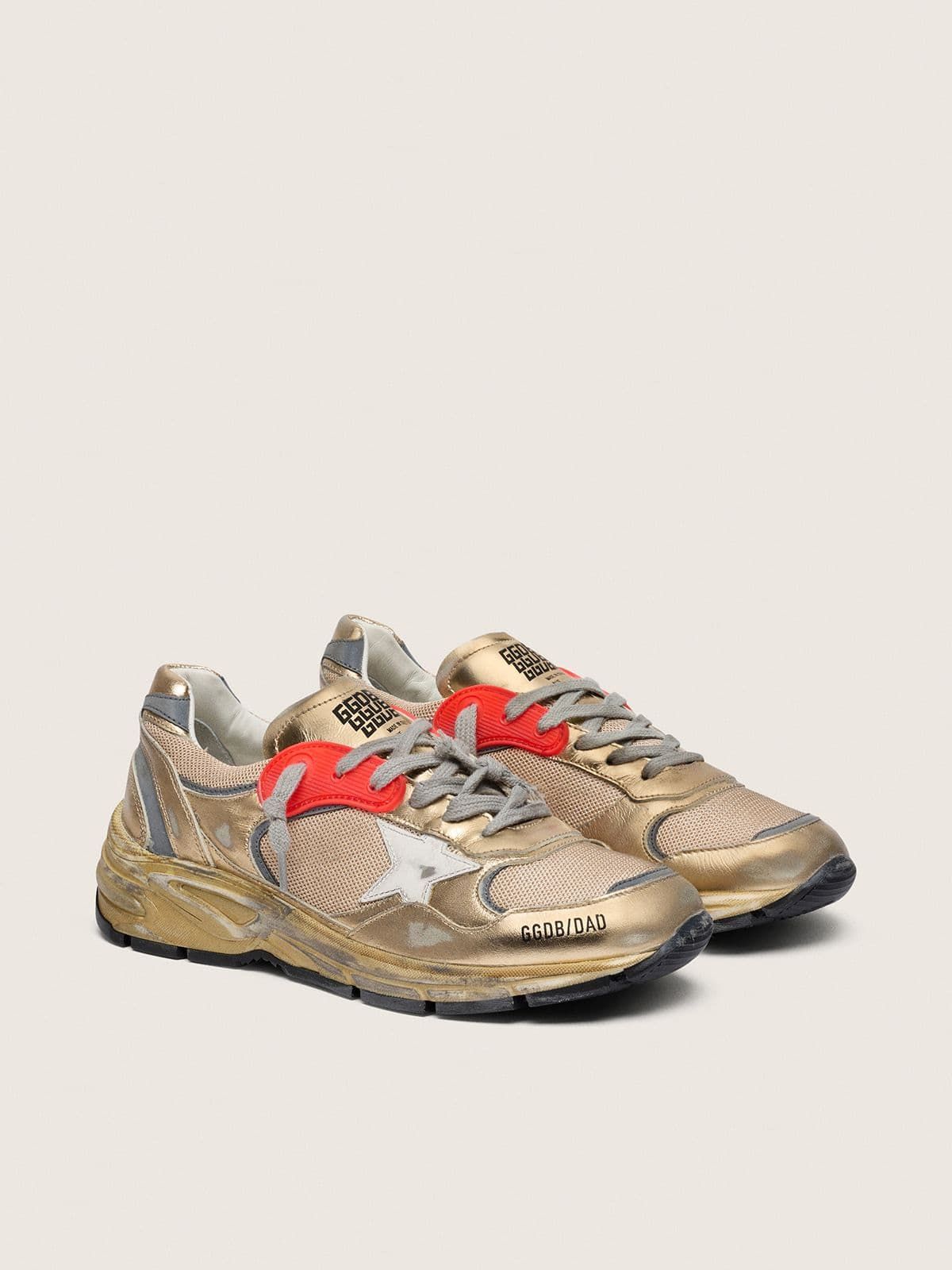  Giày Nam Golden Goose Dad-Star 'Gold' 