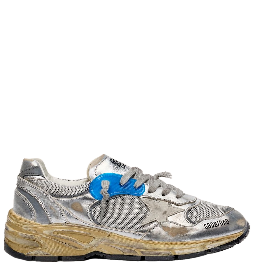  Giày Nam Golden Goose Dad-Star 'Silver' 