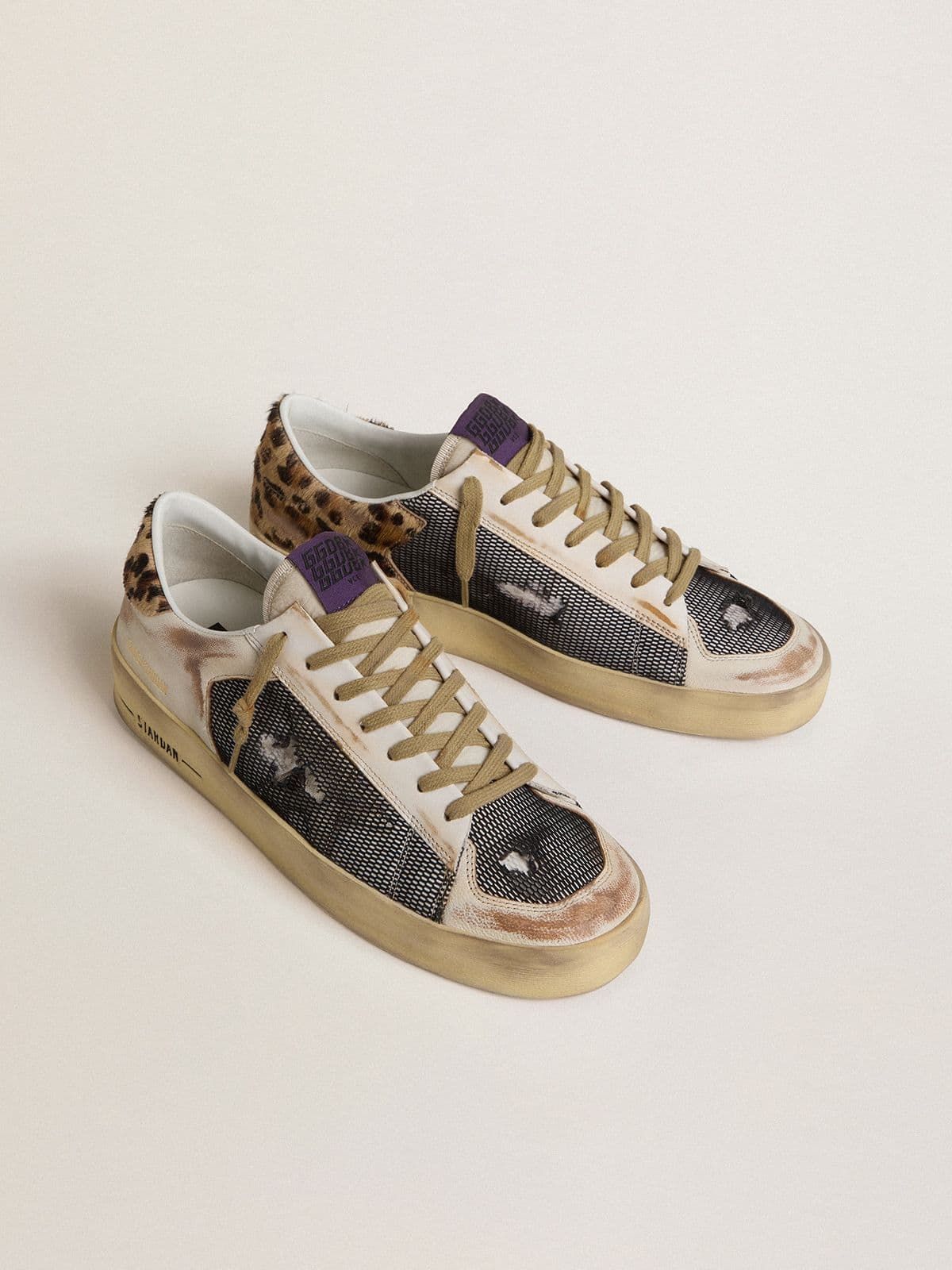  Giày Nam Golden Goose Stardan 'Beige' 