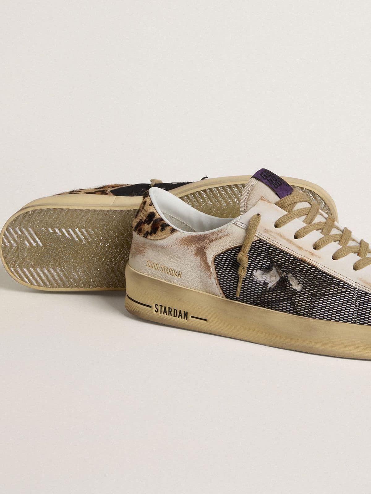  Giày Nam Golden Goose Stardan 'Beige' 