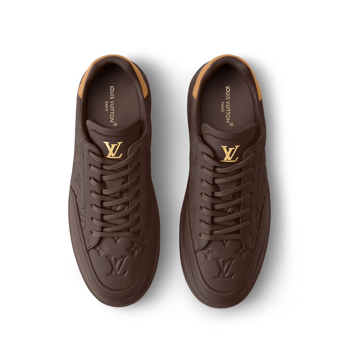  Giày Nam Louis Vuitton Beverly Hills Trainers 'Brown' 
