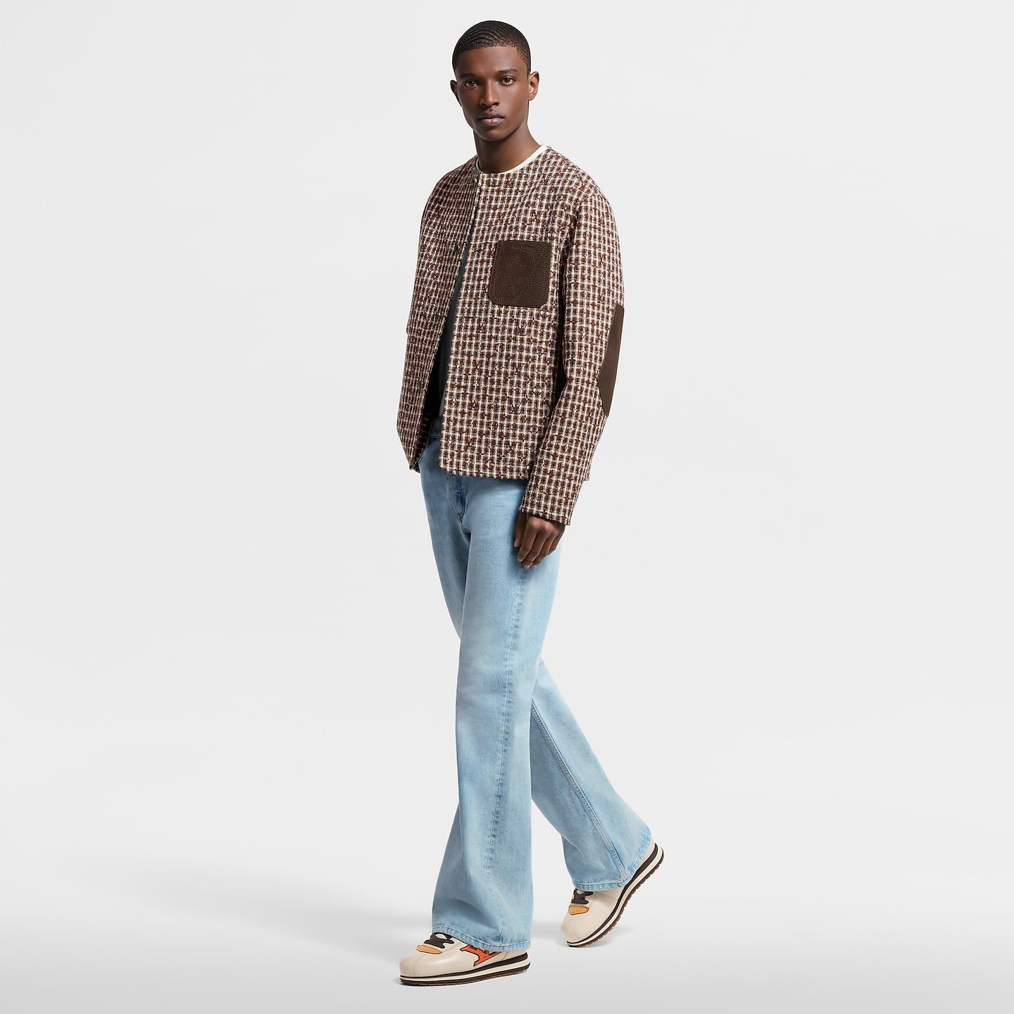  Giày Nam Louis Vuitton LV Buttersoft Trainers 'Beige' 