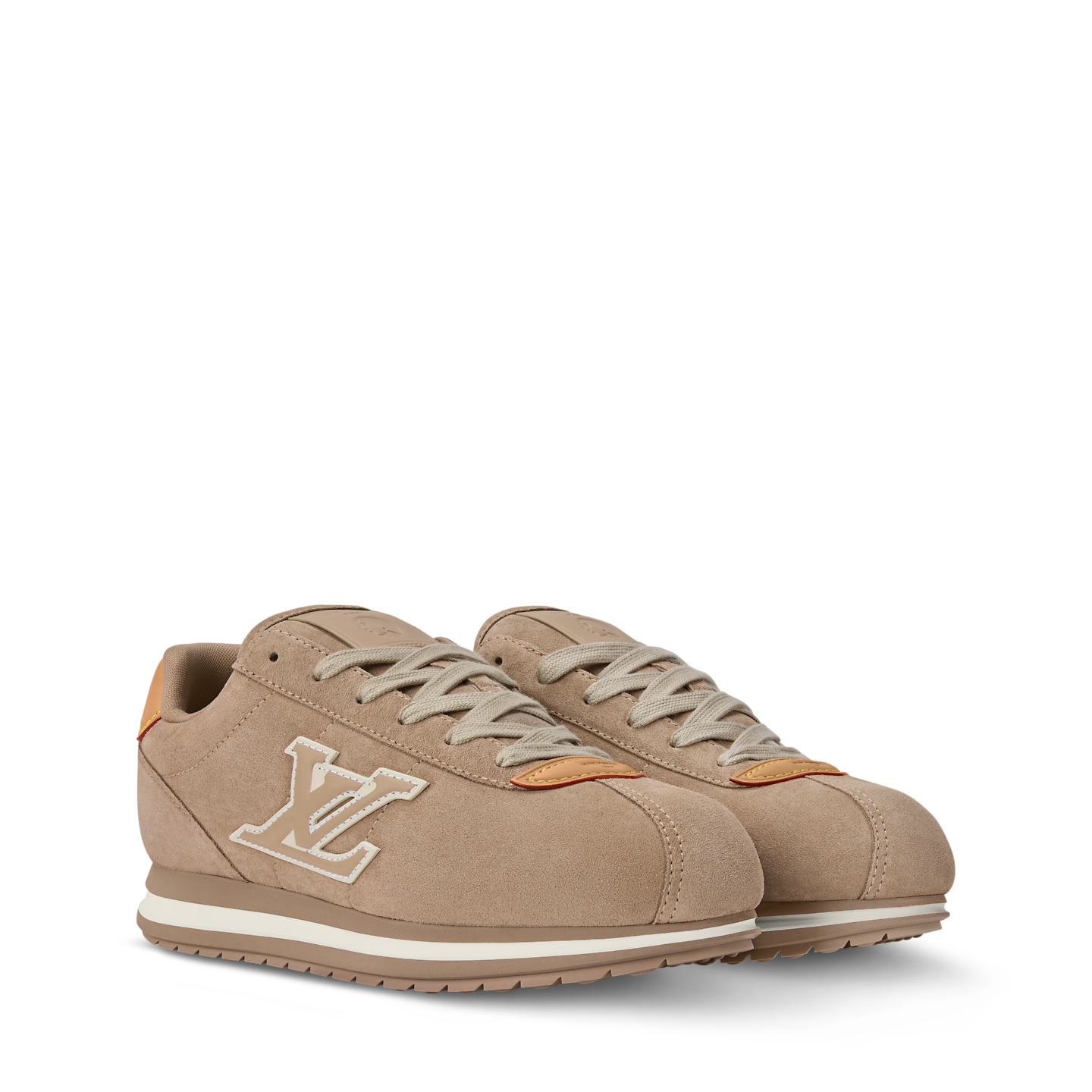  Giày Nam Louis Vuitton LV Buttersoft Trainers 'Beige' 