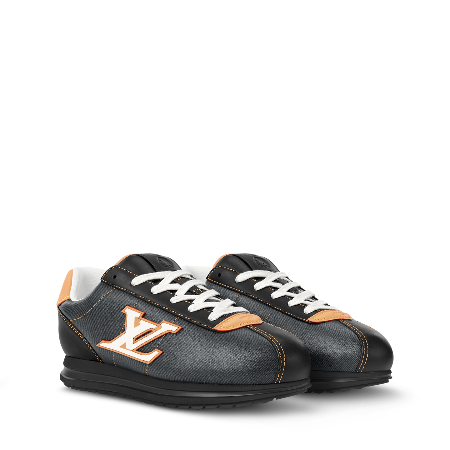  Giày Nam Louis Vuitton LV Buttersoft Trainers 'Black' 