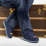  Giày Nam Louis Vuitton LV Buttersoft Trainers 'Marine' 