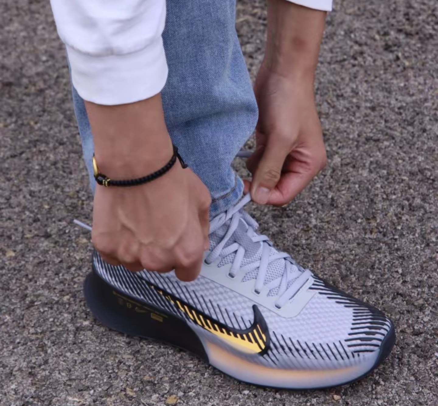  Giày Nam Nike Court Air Zoom Vapor 11 'Wolf Grey' 