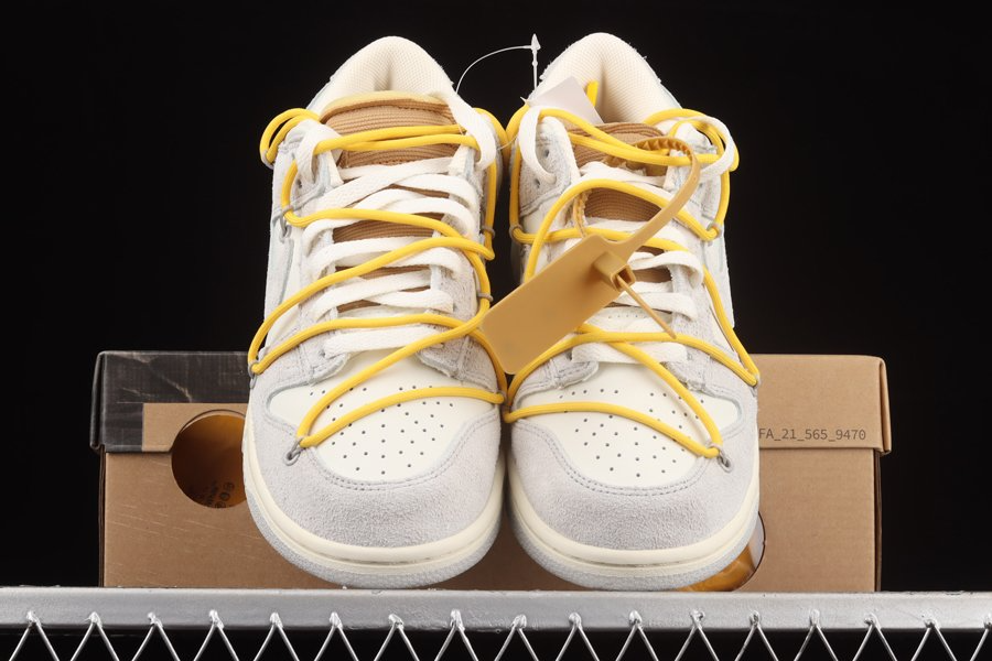  Giày Nam Nike x Off-White Dunk Low 'Lot 39 Of 50' 