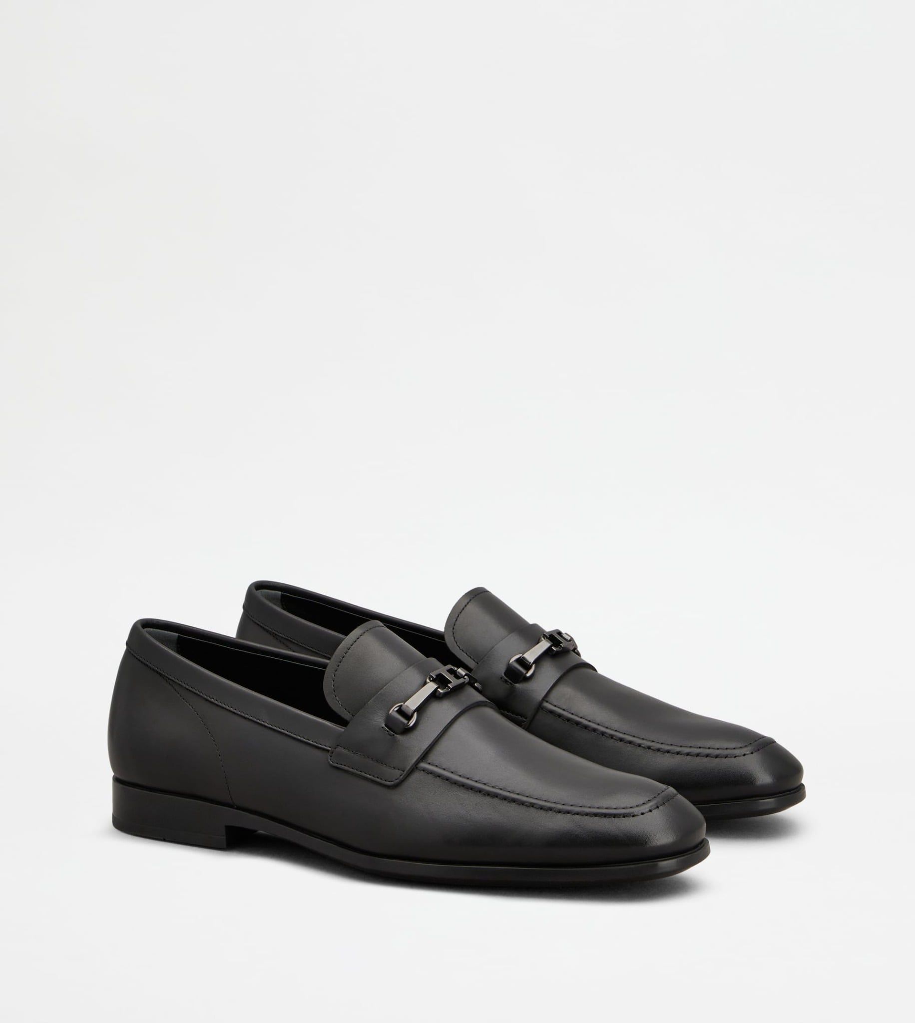  Giày Nam Tod's Loafers In Leather 'Black' 