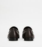  Giày Nam Tod's Loafers In Leather 'Brown' 