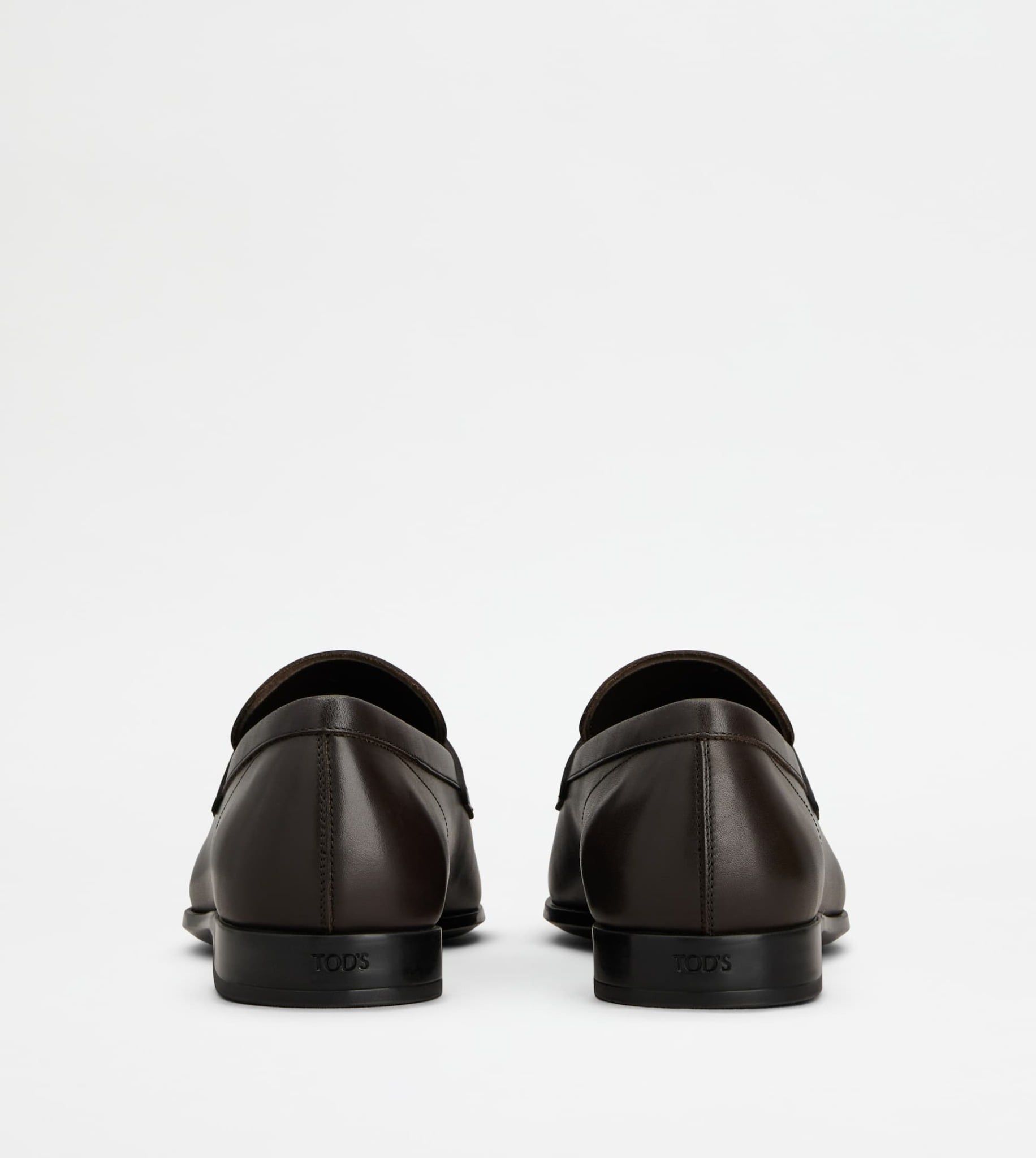  Giày Nam Tod's Loafers In Leather 'Brown' 