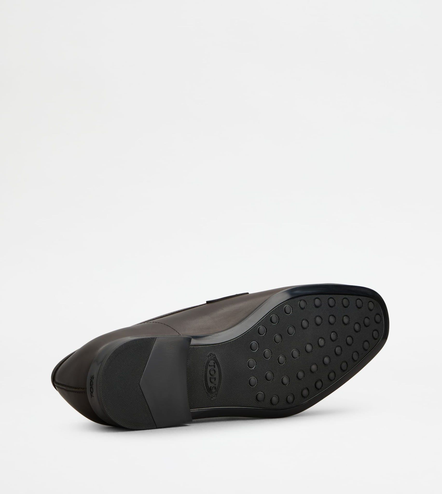  Giày Nam Tod's Loafers In Leather 'Brown' 