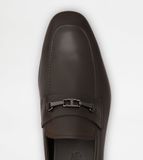  Giày Nam Tod's Loafers In Leather 'Brown' 