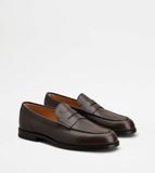  Giày Nam Tod's Loafers In Leather 'Brown' 