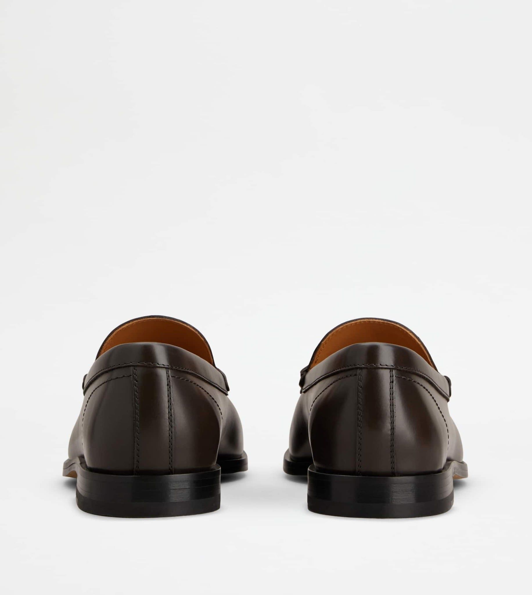  Giày Nam Tod's Loafers In Leather 'Brown' 