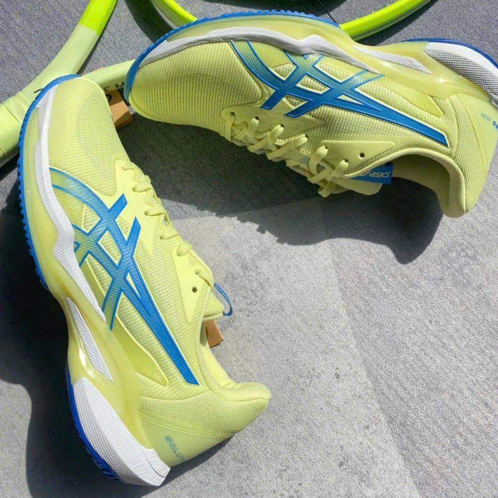  Giày Nữ Asics Solution Speed FF 3 'Yellow Blue' 
