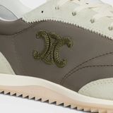  Giày Nữ Celine Racer - Low Top Sneaker 'Khaki' 