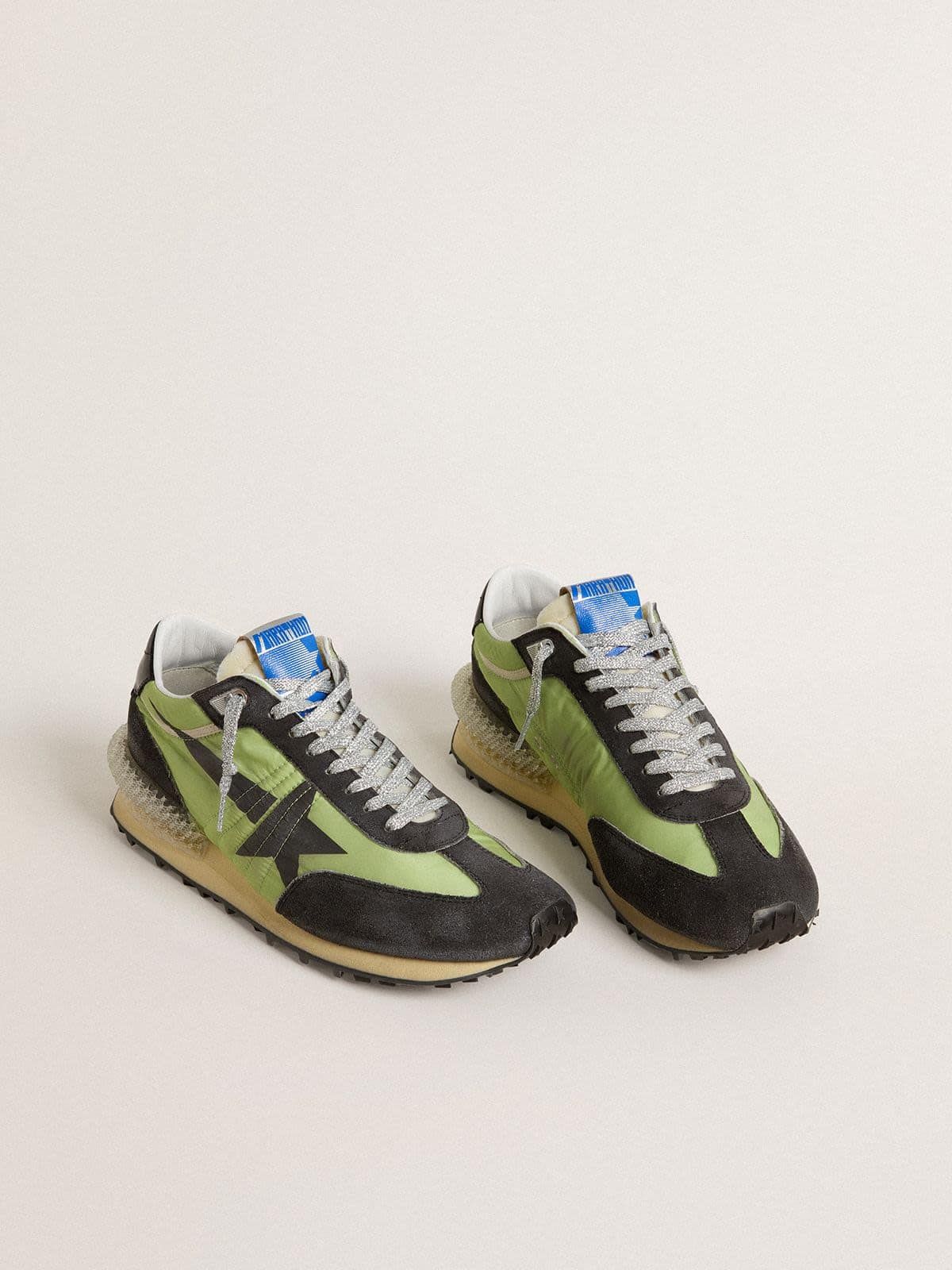  Giày Nữ Golden Goose Marathon 'Green' 