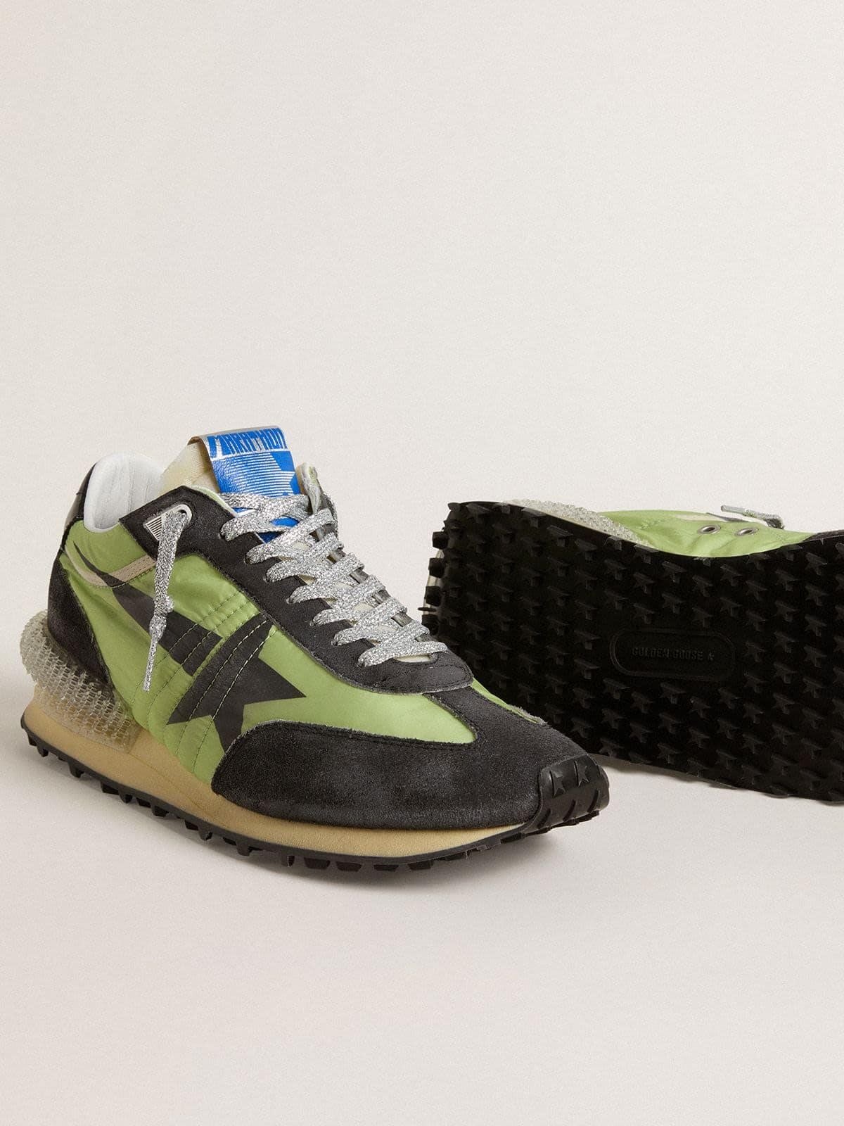  Giày Nữ Golden Goose Marathon 'Green' 