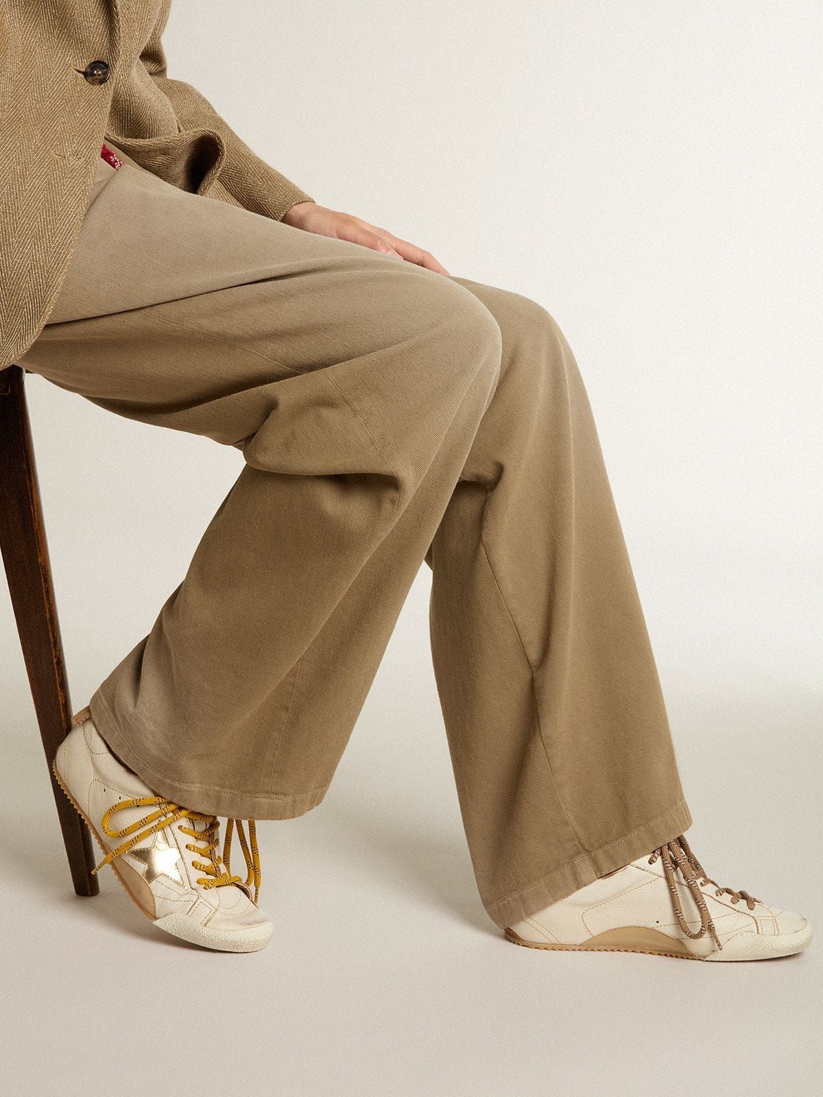  Giày Nữ Golden Goose True-Star 'White' 