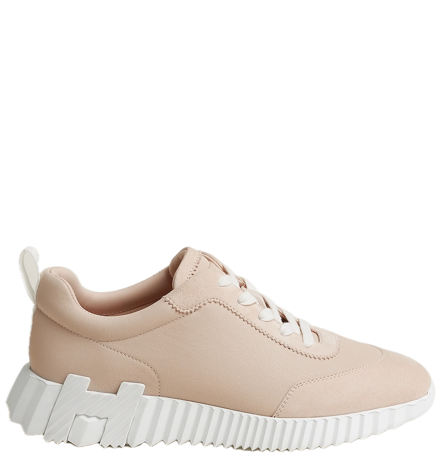 Giày Nữ Hermes Bouncing Sneaker 'Rose Palomino' 
