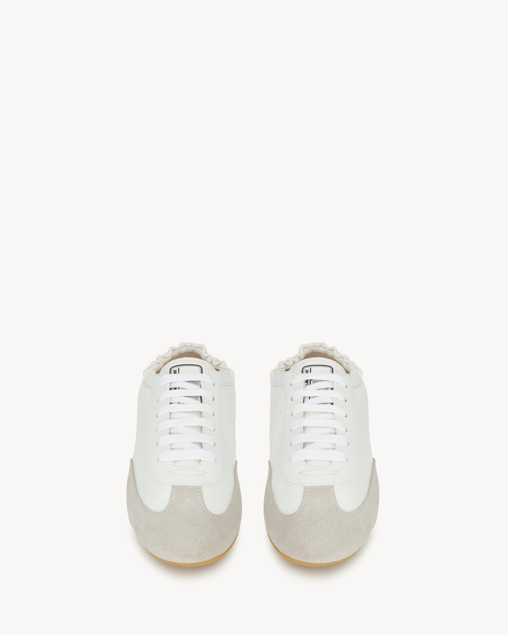  Giày Nữ Saint Laurent Lewis Sneakers 'White' 