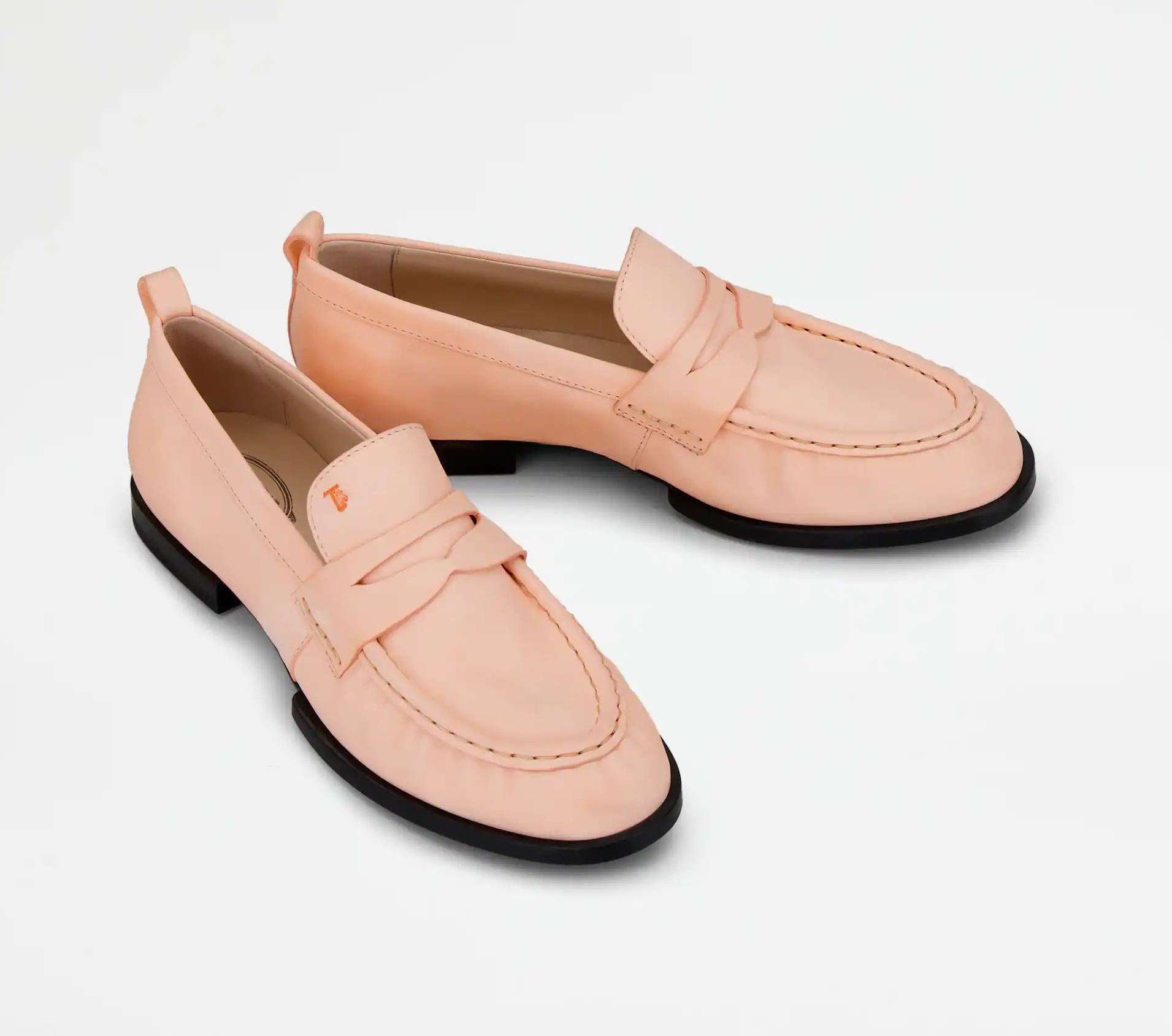  Giày Nữ Tod’s Loafers In Leather 'Pink' 