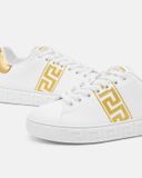  Giày Nữ Versace Greca Trainers 'White' 