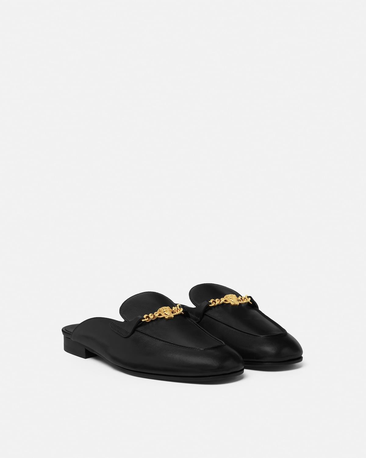  Giày Nữ Versace Medusa Loafers 'Black' 