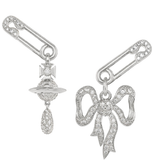  Khuyên Tai Nữ Vivienne Westwood Lilith 'White' 