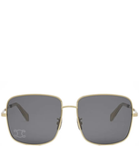  Kính Celine Rhinestone Triomphe Sunglasses 'Gold' 