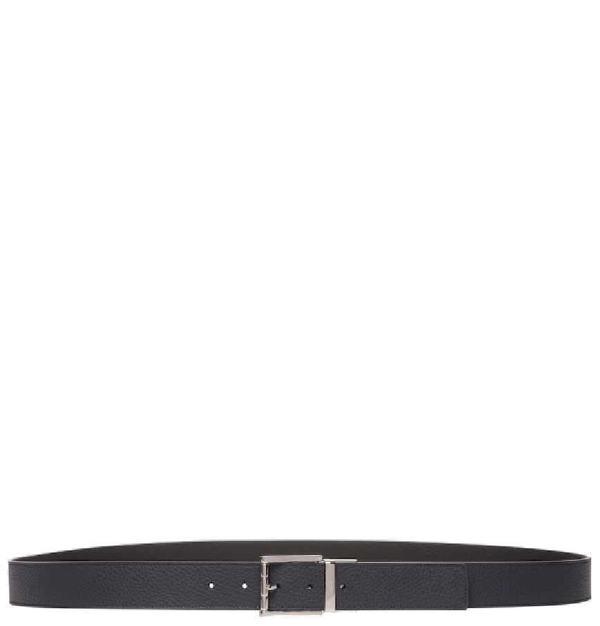  Thắt Lưng Nam Bally Astory 35mm Reversible Belt 'Navy' 
