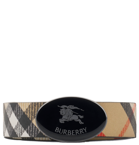  Thắt Lưng Nam Burberry Oval Knight Stamp Belt​ 'Beige' 