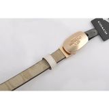  Thắt Lưng Nữ Coach Signature Buckle Belt 'Beige' 