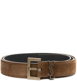  Thắt Lưng Saint Laurent Monogue Belt 'Brown' 