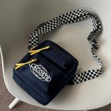  Túi Lacoste Neocroc Checkboard Strap Bag 'Blue' 
