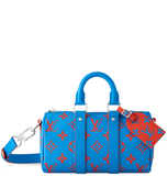  Túi Louis Vuitton Keepall Bandoulière 25 Bag 'Blue Red' 