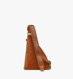  Túi MCM Aren Sling In Recycled Nylon 'Cognac' 