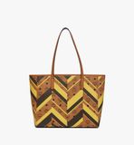  Túi MCM Studded Toni Top-Zip Shopper 'Cognac' 