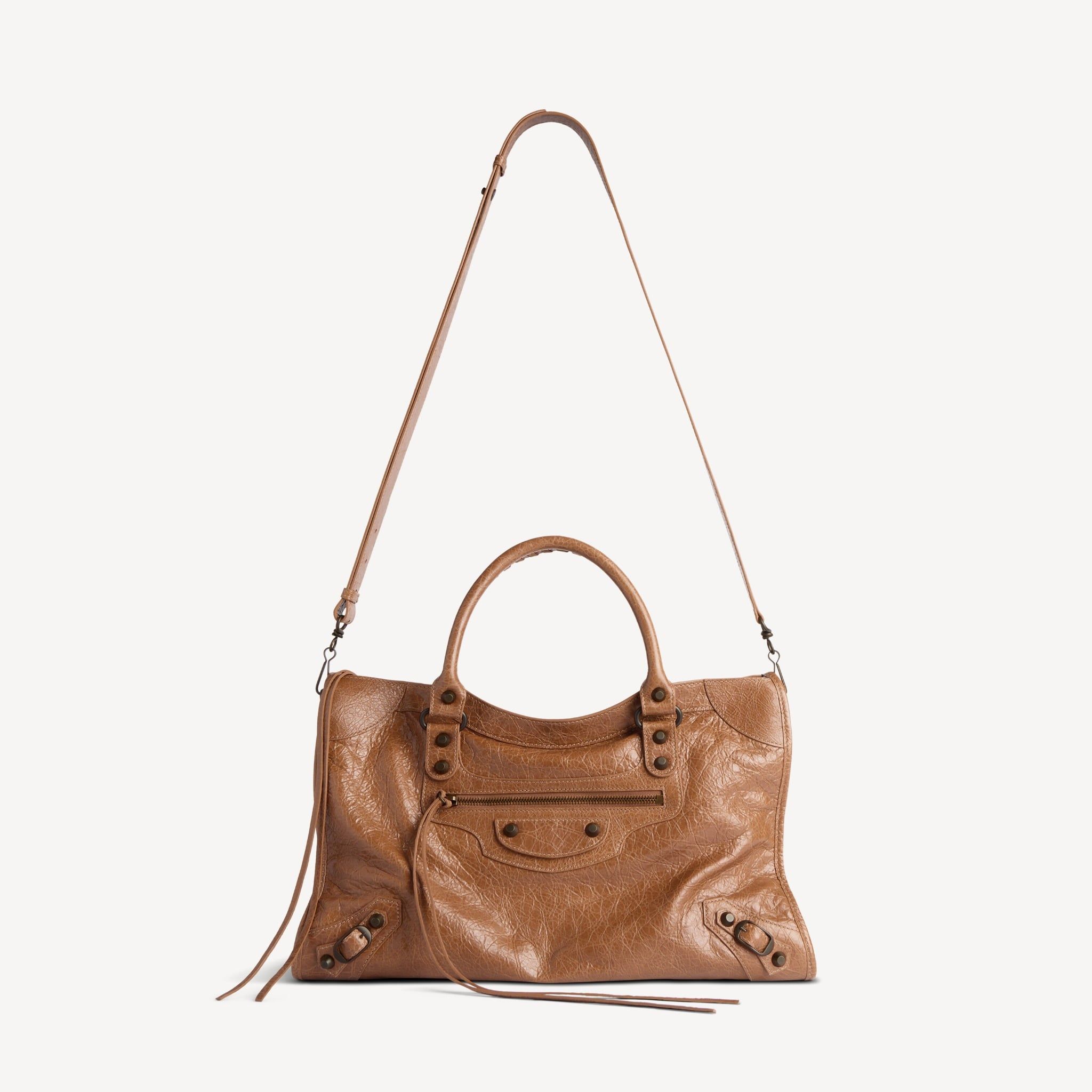  Túi Nữ Balenciaga Le City Bag Medium 'Camel' 