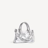  Túi Nữ Balenciaga Le City First Bag 'Silver' 