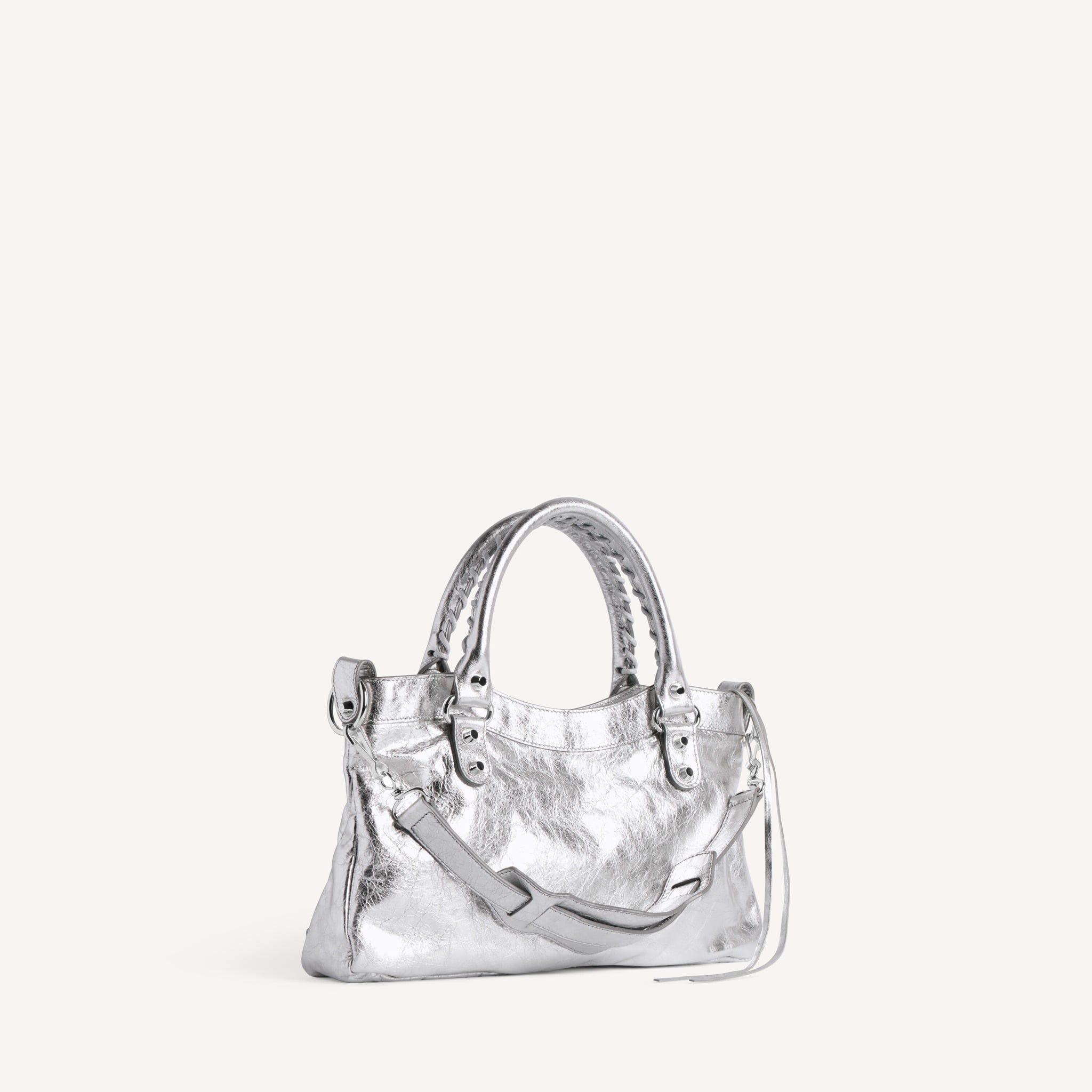  Túi Nữ Balenciaga Le City First Bag 'Silver' 