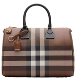  Túi Nữ Burberry Medium Check Bowling Bag 'Dark Brown' 