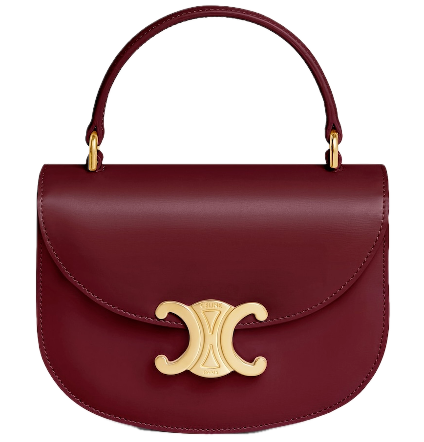  Túi Nữ Celine Mini Besace Clea 'Light Burgundy' 