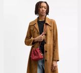  Túi Nữ Coach Faye Mini Drawstring Bag 'True Red' 