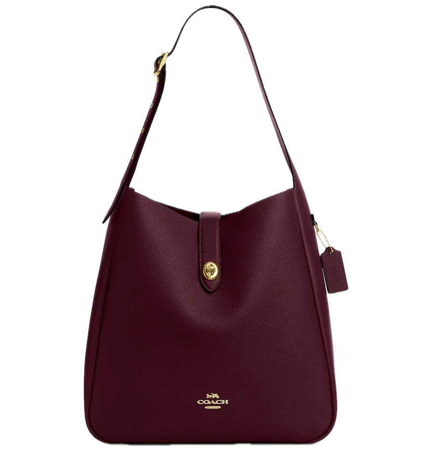  Túi Nữ Coach Hadley Large Shoulder Bag 'Dark Wine' 