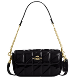  Túi Nữ Coach Hailey Flap Bag With Quilting 'Black' 